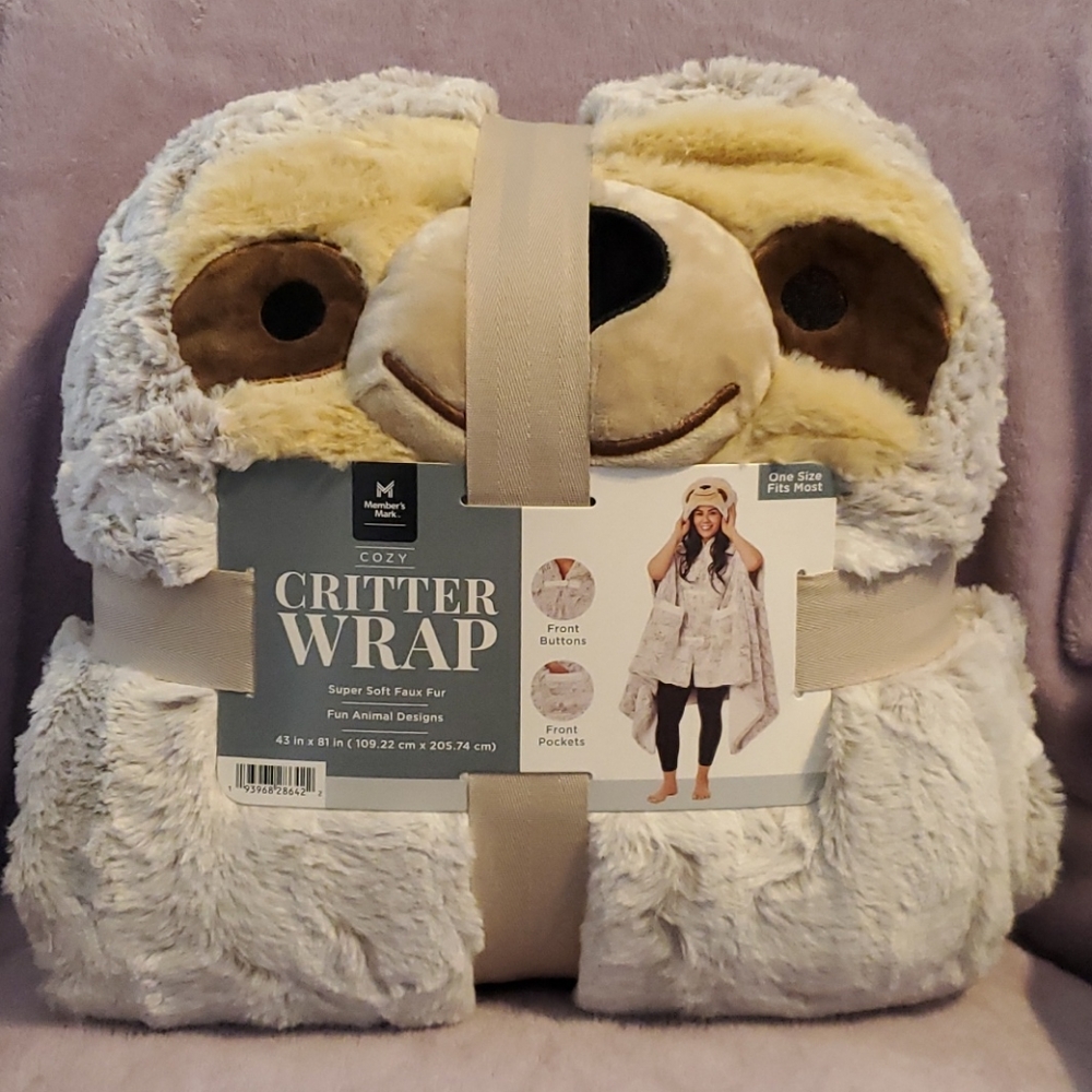 Sloth Blanket Wrap